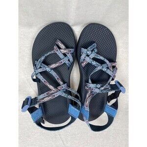 Chaco Z Cloud X2 Sandal, Blue Strappy, Women's 9M, New